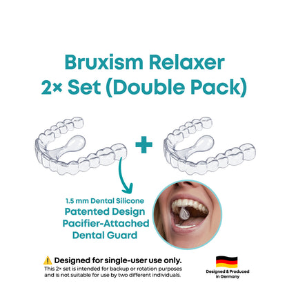 Bruxism Relaxer Plak – 2’li Set
