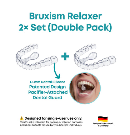 Bruxism Relaxer Plak – 2’li Set
