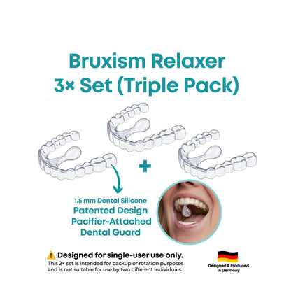 Bruxism Relaxer Plak - 3'lü Set